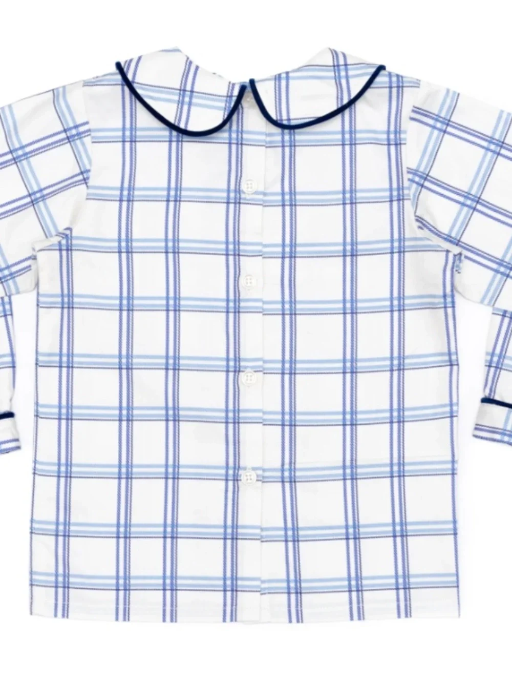 Henry Duvall Long Sleeve Henry Peter Pan in Prescott Plaid (Size: 4T) NWOT